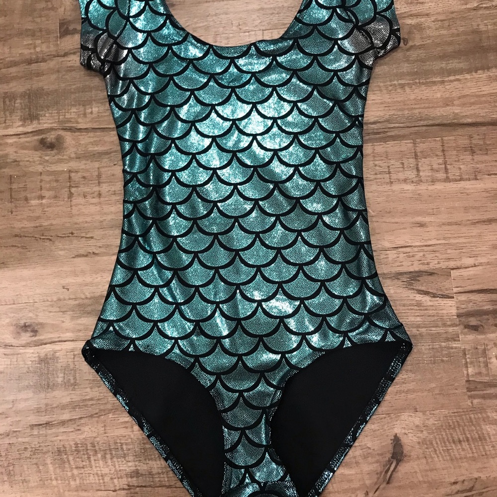 Blackmilk Mermaid Cap Sleeve Bodysuit
